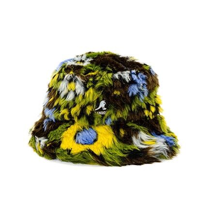Hat Kangol Faux Fur Bucket Hat Flerfarvet | K4370-CF901, 0