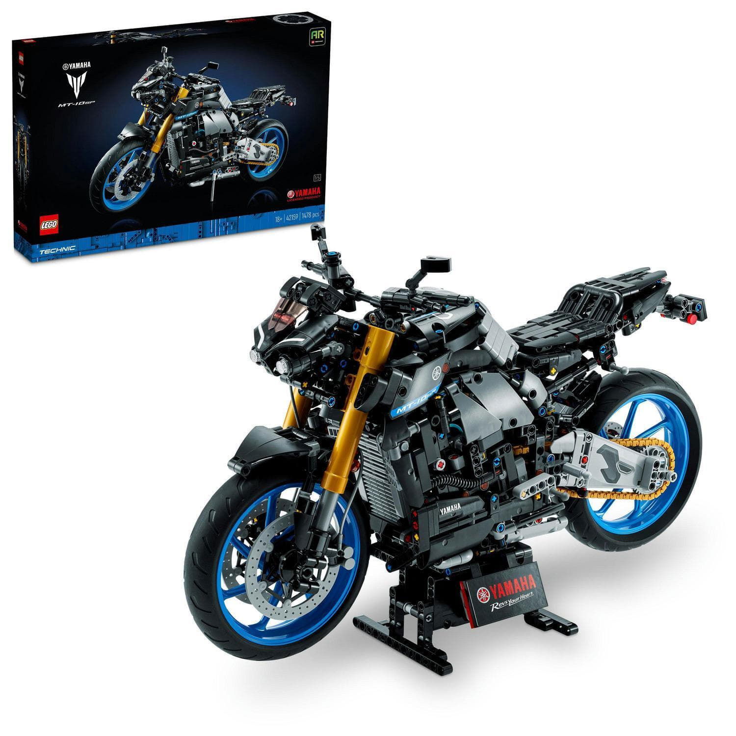 Collectible LEGO Technic 42159 Yamaha MT-10 SP Flerfarvet | 42159LEG, 0