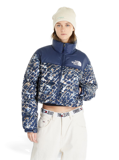 Jakke The North Face Nuptse Dusty Periwinkle Mørkeblå | NF0A5GGEOTP1