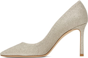 Sneakers og sko Jimmy Choo Jimmy Choo Romy 85 Glitter Heels Metalisk | ROMY 85 DGZ, 2