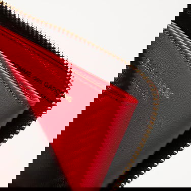 Tegnebog Comme des Garçons Embossed Roots Wallet Red Rød | SA3100ER red, 1