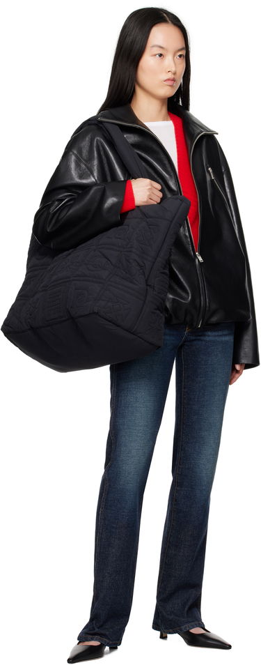 Tøj Nanushka Black Symbol Tote Sort | NU24FWBT12451, 3