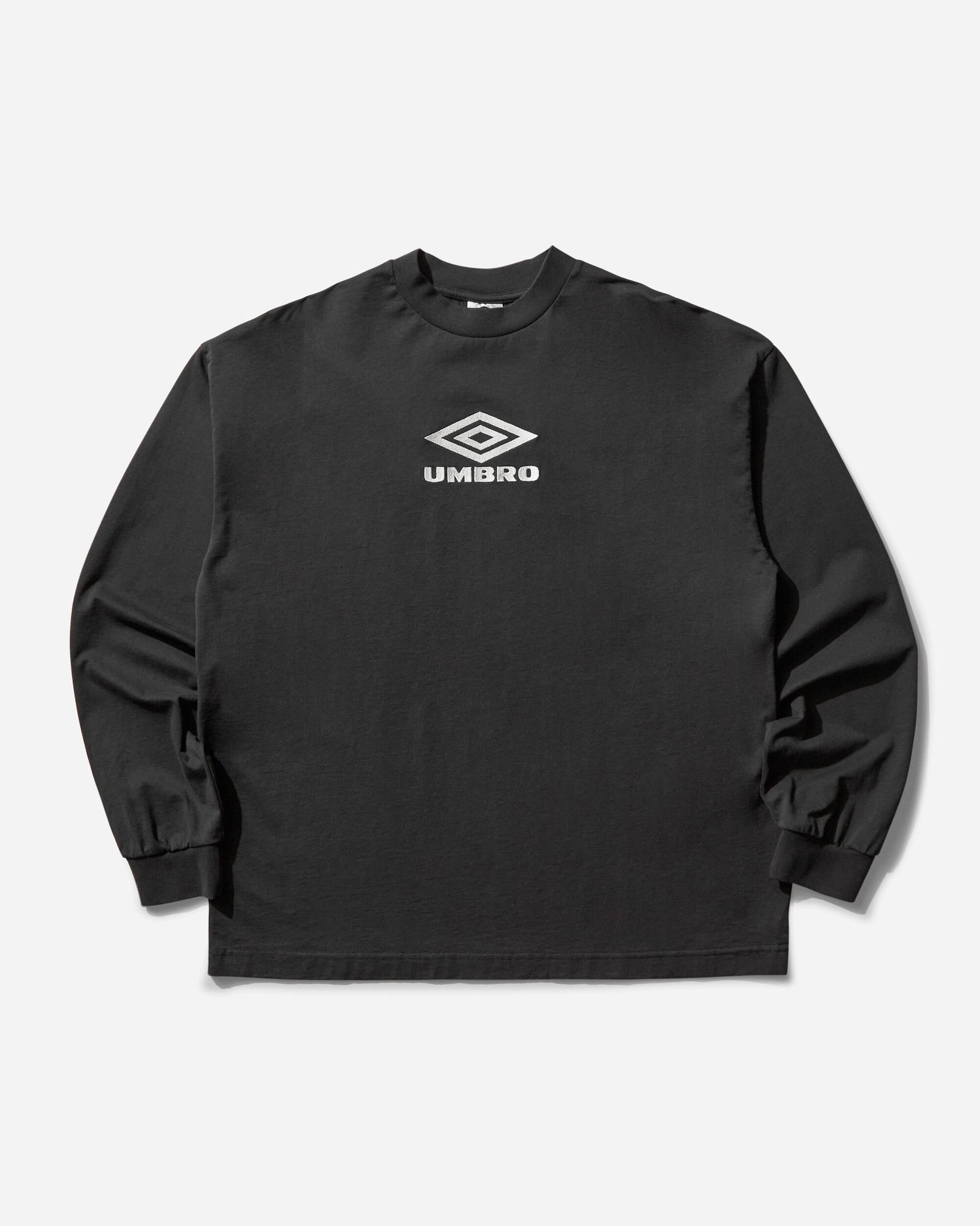 T-shirt Umbro OG Logo Longsleeve T-Shirt Sort | UBMW0237JY54 BLK0052, 1