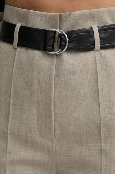Bukser Nanushka High Waisted Wide Leg Dress Pants Beige | NW24FWPA37570, 3
