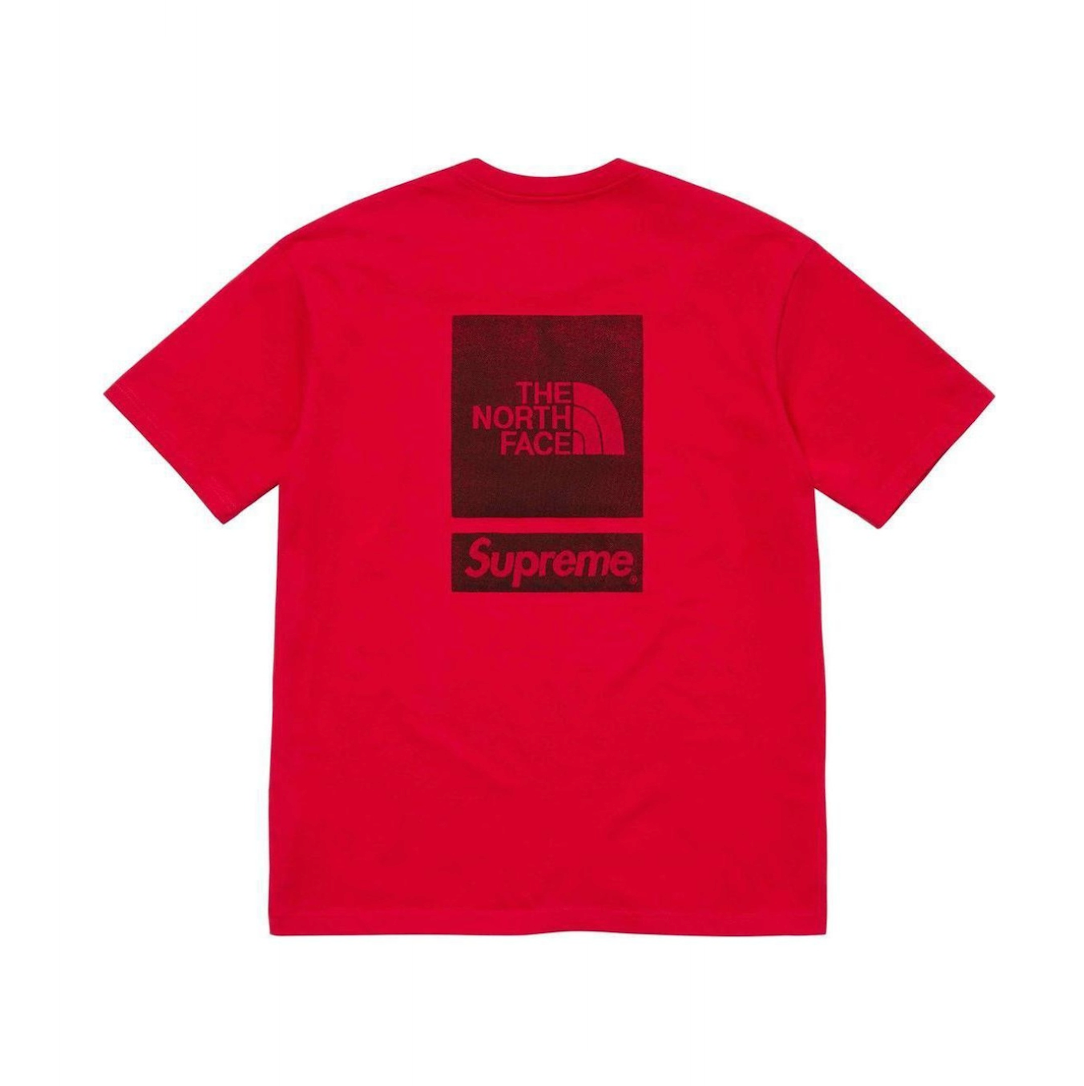T-shirt Supreme Logo T-Shirt by Supreme x The North Face Rød | SUP-SS24-048, 0