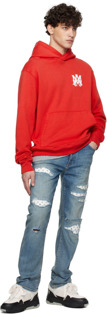 Jeans AMIRI Slim Fit Jeans With Bandana Repairing Sort | AMDNSM1008, 3