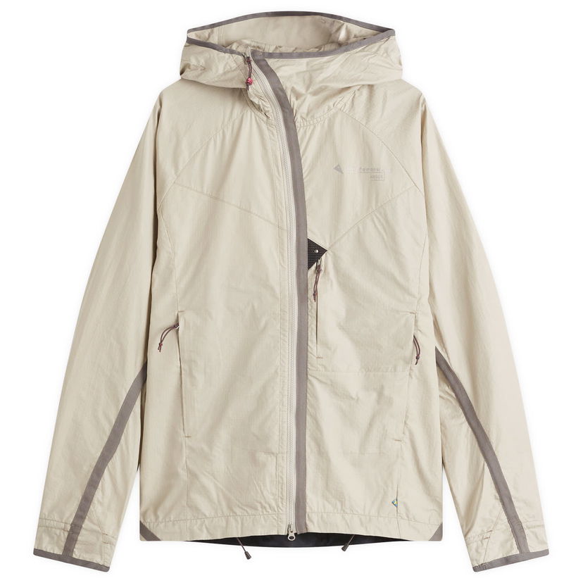 Vindjakke Klättermusen Ansur Hooded Wind Jacket Beige | 10653M11-886