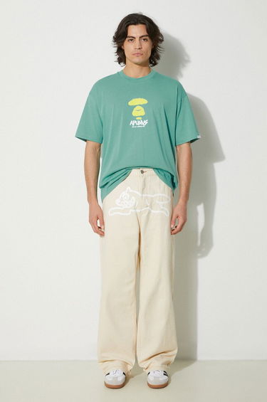 Jeans BBC IceCream Running Dog Double Scoop Jeans Blå | ICD002, 4