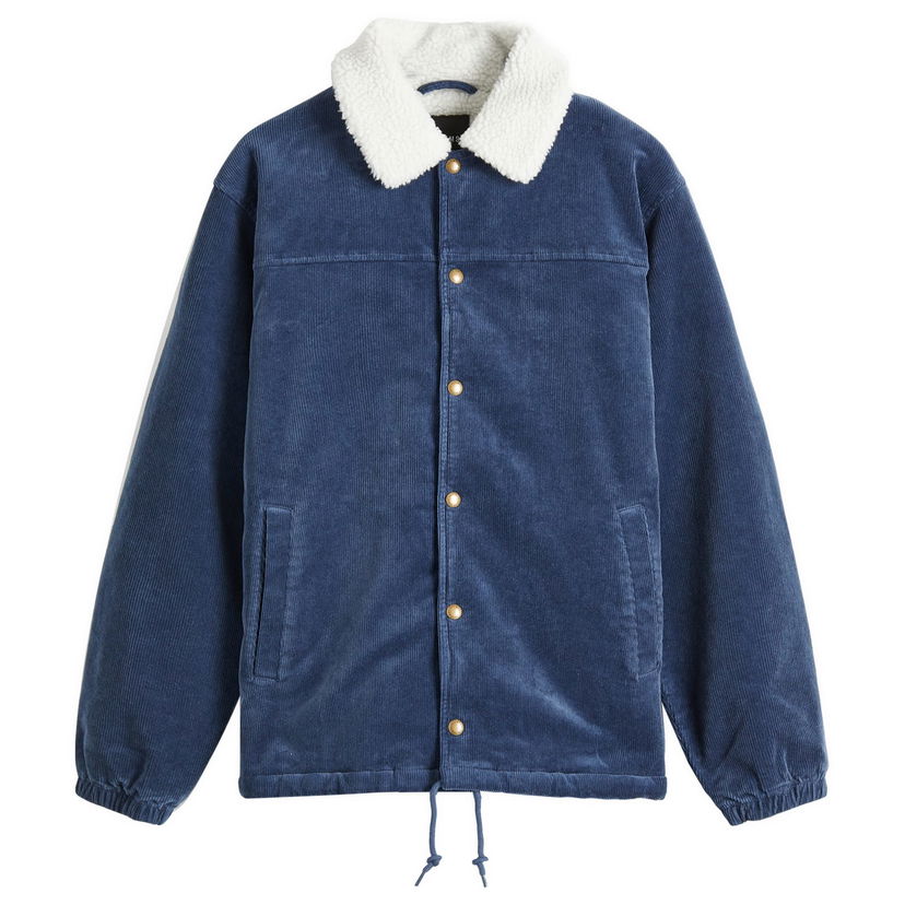 Jakke BEAMS Corduroy Boa Jacket, Size Large Blå | 1118-1836-791-75