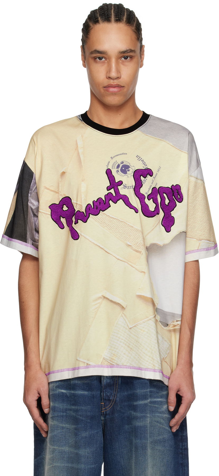 T-shirt Perks And Mini Perks and Mini Martine Syms Edition 'She Mad' T-Shirt Gul | 1575