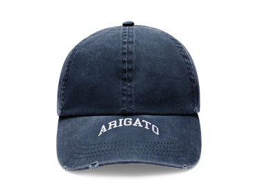 Kasket AXEL ARIGATO Klein Distressed Cap Mørkeblå | X2239004, 0
