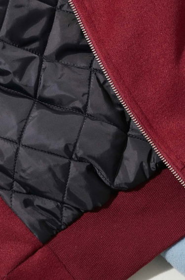 Bomberjakke BBC IceCream ICECREAM Diner Team Varsity Bomber Jacket Bourgogne | IC24106, 7