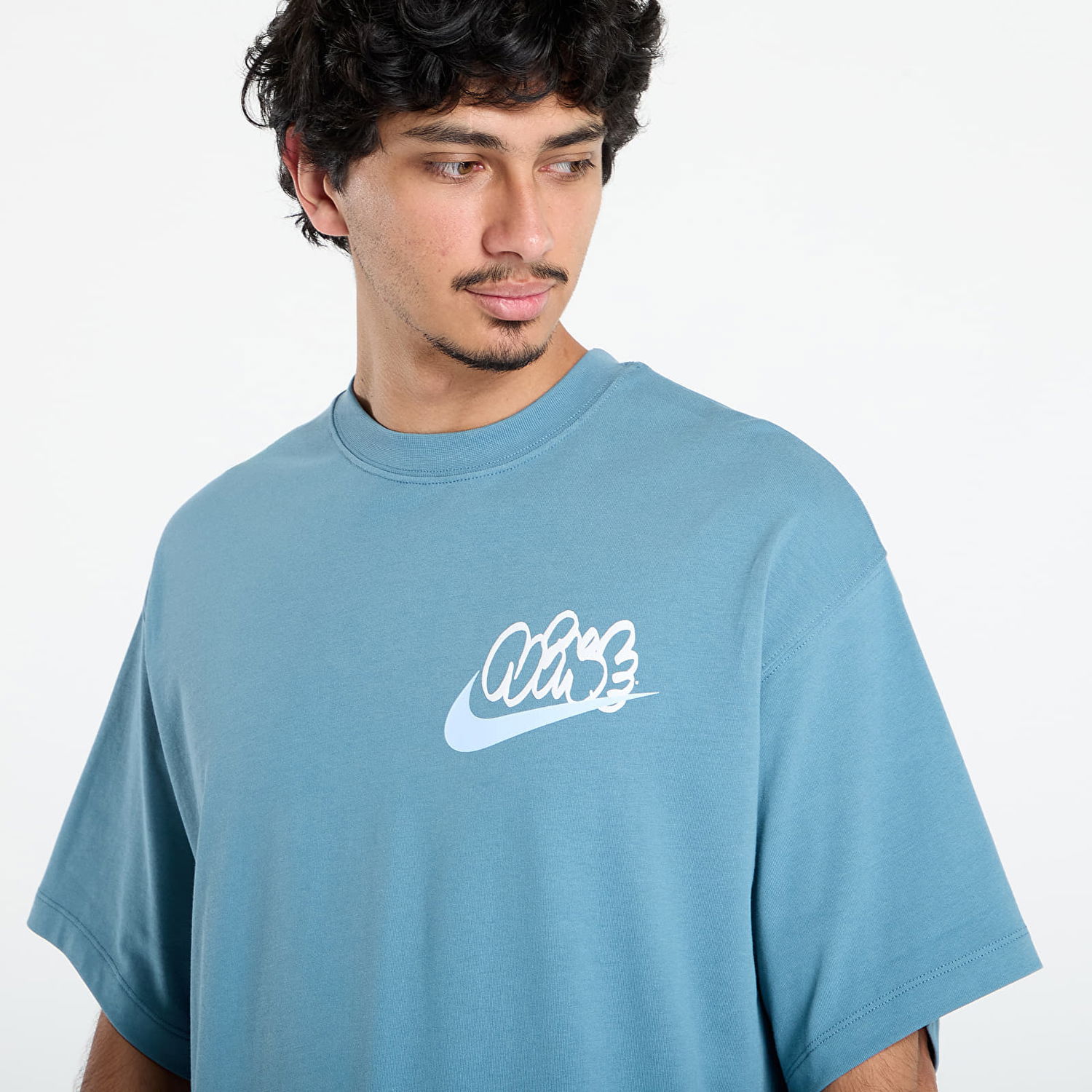 T-shirt Nike Solo Swoosh Tee Blå | IH4294-006, 1