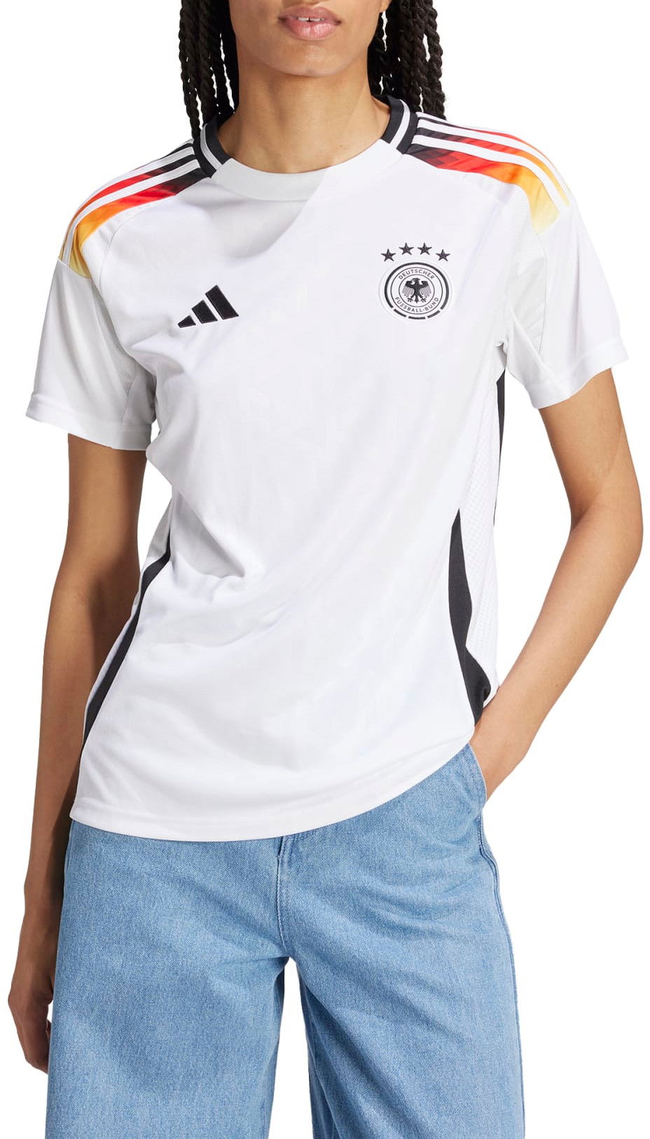 Jersey adidas Originals DFB H JSY W 2024 Hvid | ip6131, 0