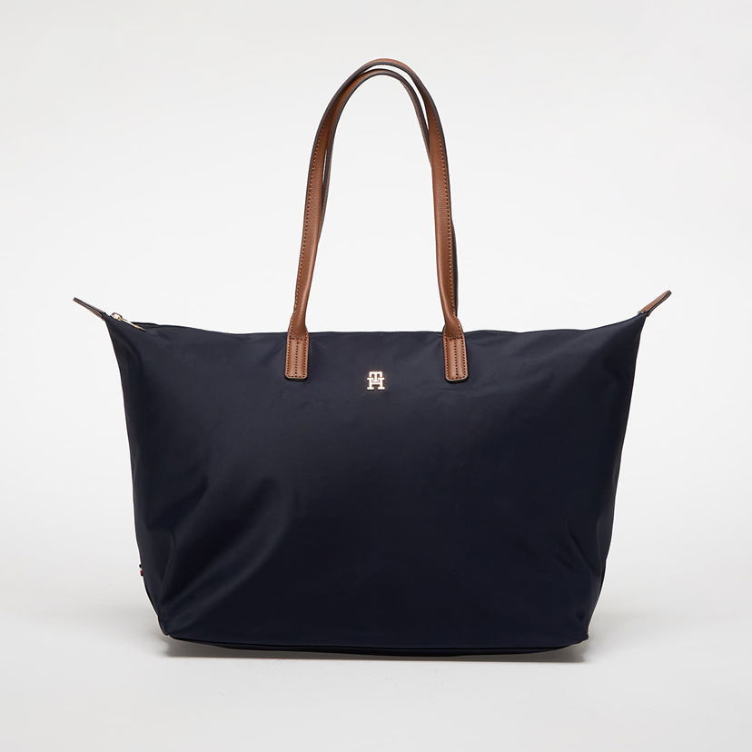 Mulepose Tommy Hilfiger Tommy Hilfiger Popette Maxi Tote Bag Mørkeblå | AW0AW17996 DW6