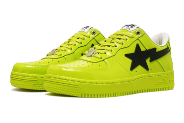 Sneakers og sko BAPE Bape Sta #2 Yellow/Black Grøn | 0ZXSHM191302M-YEL, 2