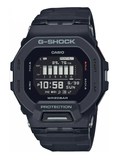 Ur CASIO G-Squad GBD 200-1ER Watches Sort | GBD-200-1ER