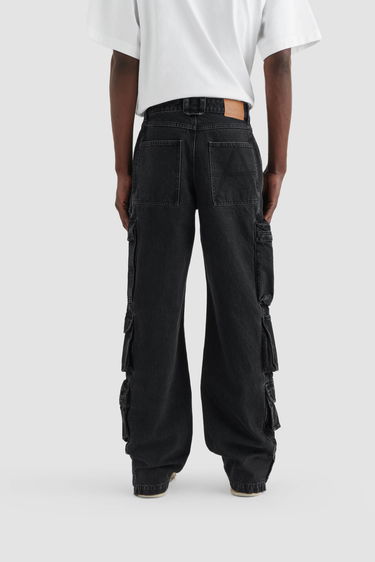 Cargo bukser AXEL ARIGATO Utility Cargo Jeans Sort | A2186001, 3