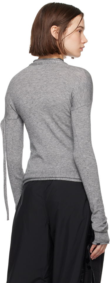 Sweater Ottolinger Ottolinger Strappy Knit Cardigan Grå | 2204020311, 2
