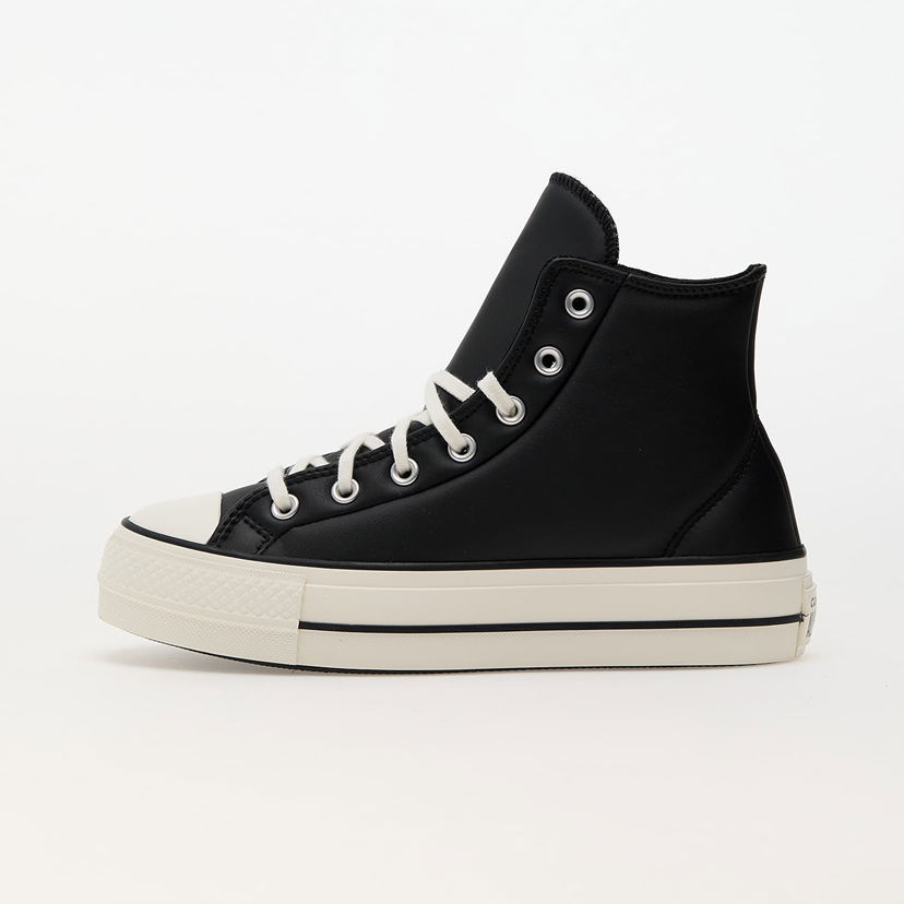 Sneakers og sko Converse Chuck Taylor All Star Lift Platform Puffed Up Sort | A11160C