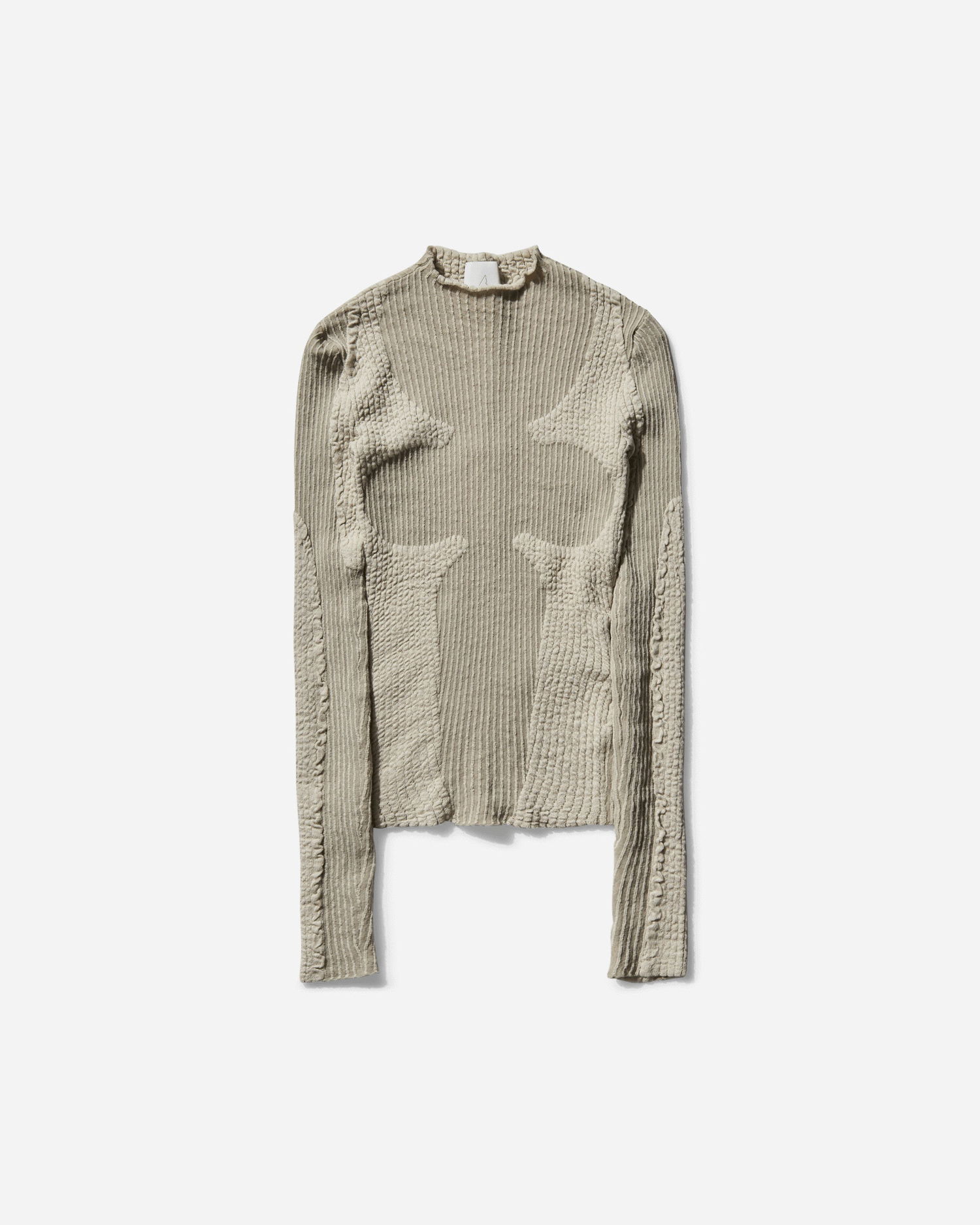Sweater ROA Wavy Longsleeve Top Beige | RBWW022YA10 BEG0002, 0