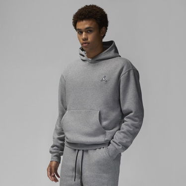 Sweatshirt Jordan Essential M Fleece Pullover Hoodie Grå | DQ7466-091, 0