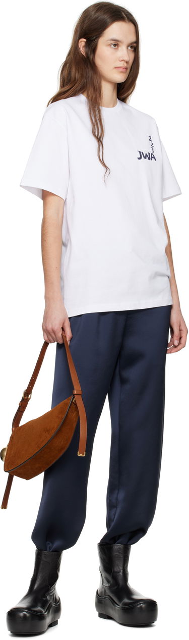 T-shirt JW Anderson JW Anderson JWA Print T-Shirt Hvid | JT0285-PG1510, 3