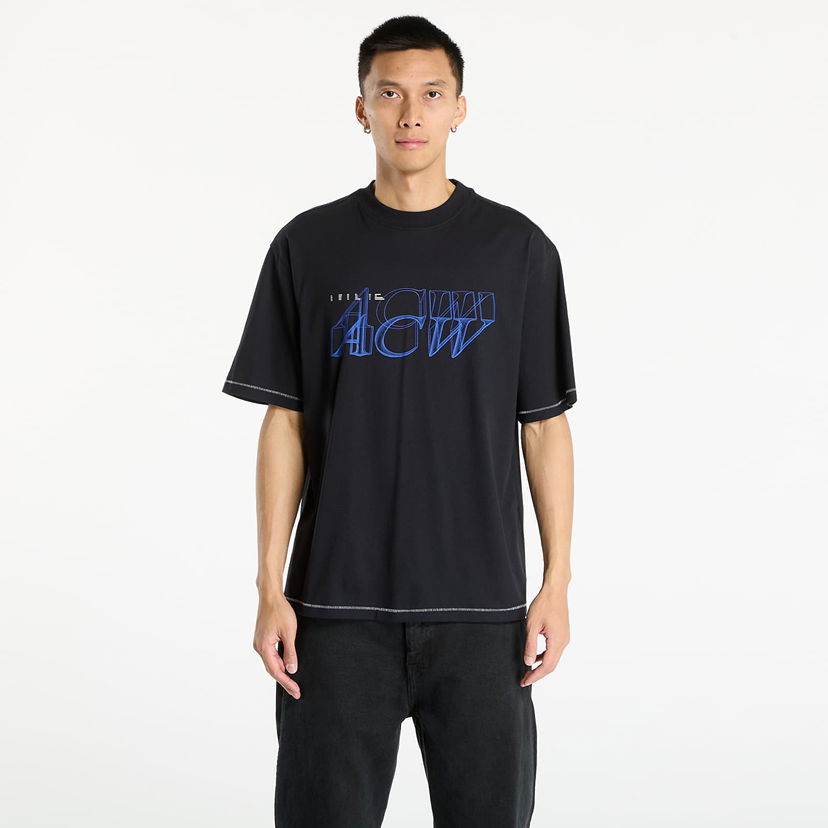 T-shirt A-COLD-WALL* A-COLD-WALL* Serif T-Shirt Sort | ACWMTS233 Black