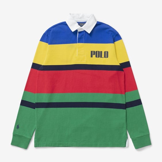 Polo skjorte Polo by Ralph Lauren Rugby Poo T-shirt Grøn | 710909925001, 0