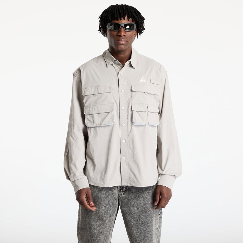 Skjorte Nike ACG ACG "Orb Weaver" Dri-FIT ADV UV Long Sleeve Shirt Grå | HJ2465-009
