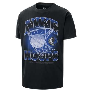 T-shirt Nike Dallas Mavericks Courtside Max90 T-Shirt Sort | HQ1268-010, 1