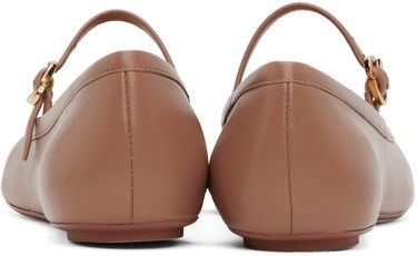 Sneakers og sko Gianvito Rossi Carla Ballerina Flats Beige | G22223.05GOM.NAP, 1