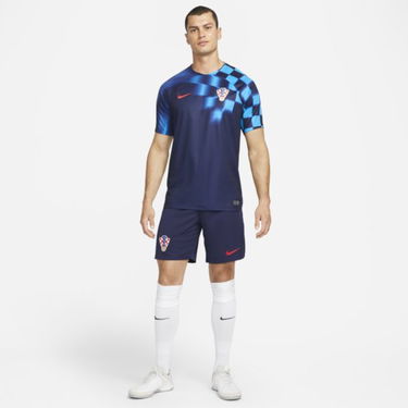 Jersey Nike Croatia 2022/23 Stadium Away Dri-FIT Football Shirt Blå | DN0683-498, 2