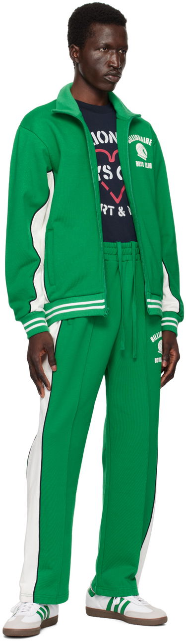 Jakke BILLIONAIRE BOYS CLUB Billionaire Boys Club Paneled Track Jacket Grøn | B24237, 3