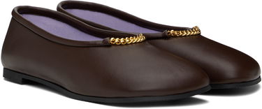 Sneakers og sko Stella McCartney Ryder Ballerina Flats Brun | 810515W1IL0, 3