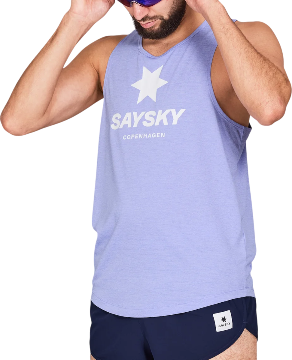 Tanktop Saysky Saysky Logo Combat Pro Singlet Blå | nmrsi30c7008, 0