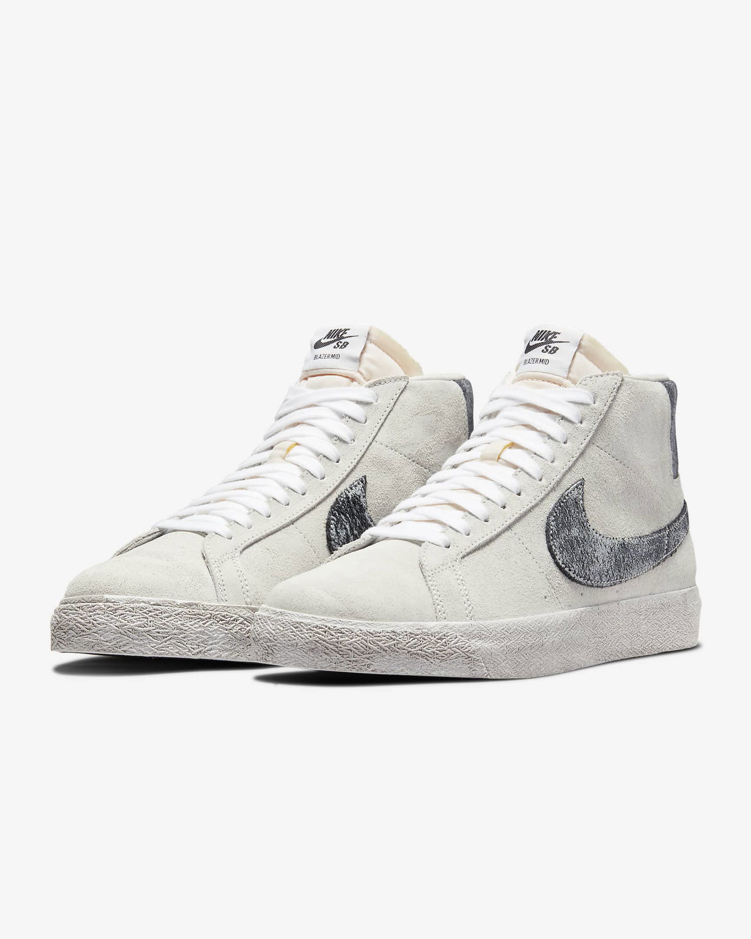 Sneakers og sko Nike SB Blazer Mid Premium Grå | DA1839-002, 1