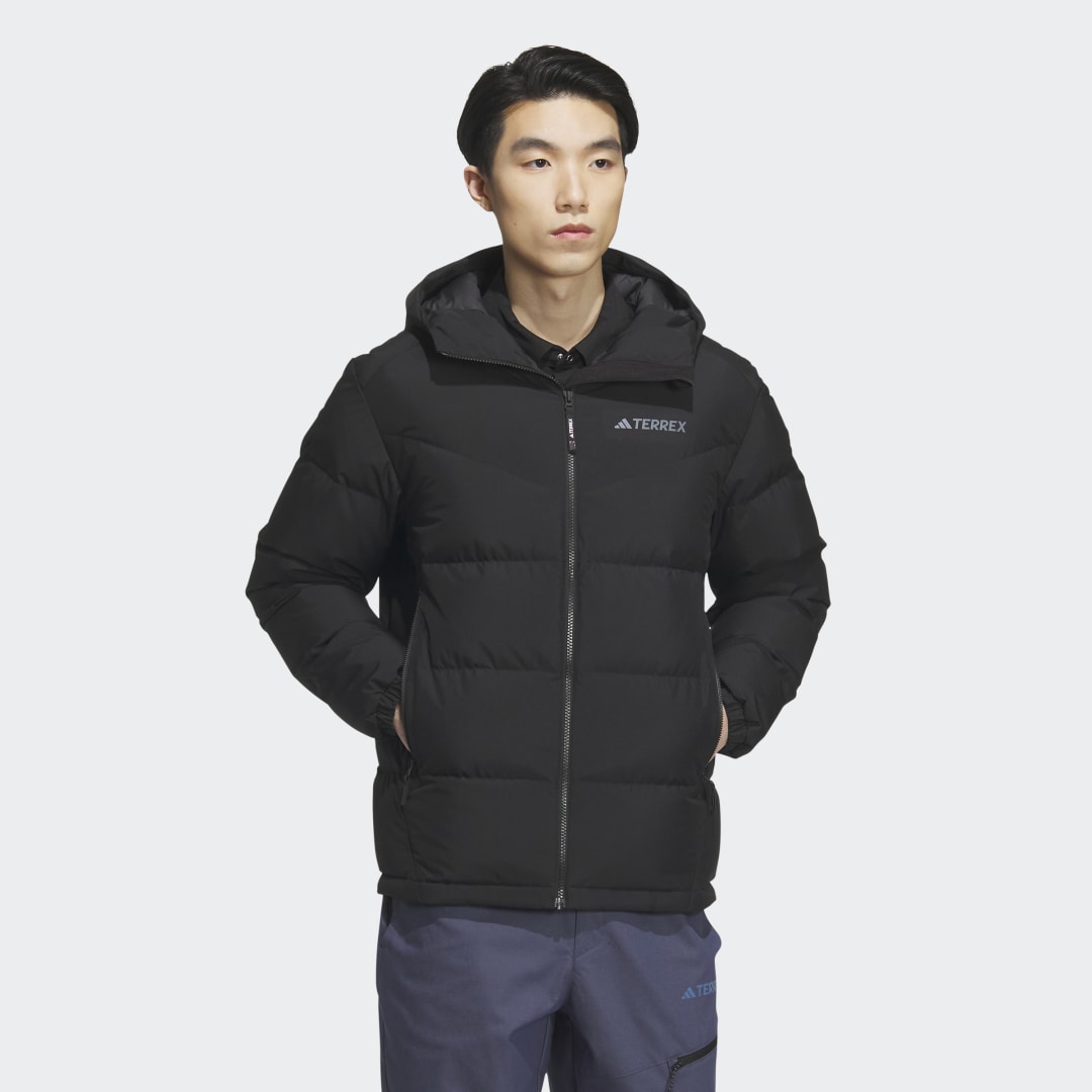 Jakke adidas Performance TERREX Goose Down Sort | IU2683, 1
