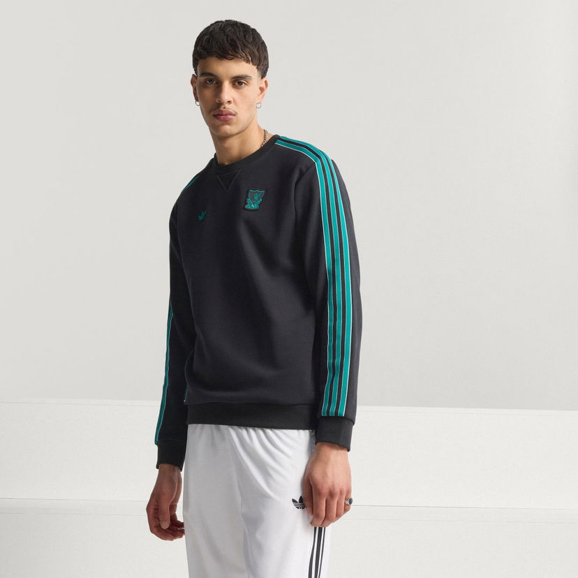 Sweatshirt adidas Performance Liverpool FC Terrace Icons Sort | JW5472