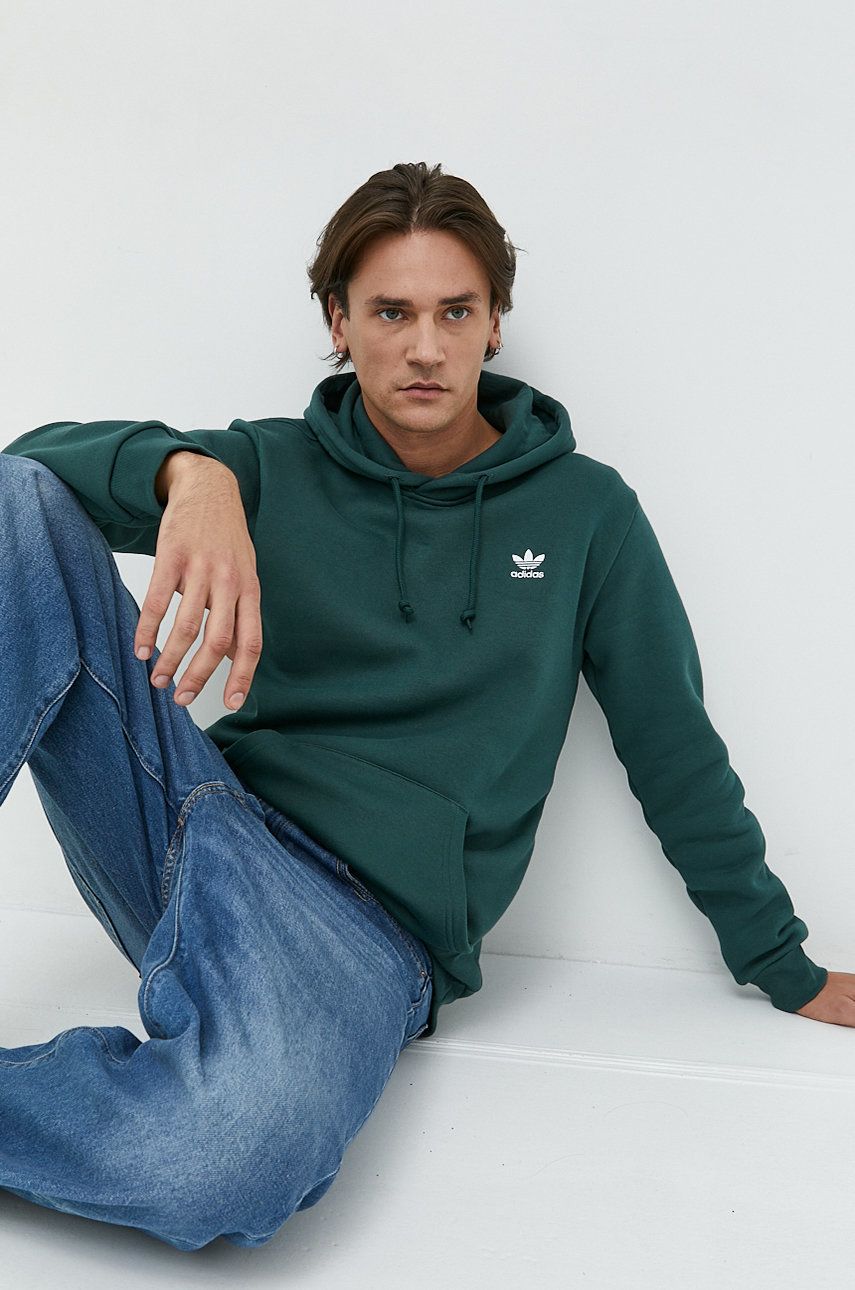 Sweatshirt adidas Originals Essential Hoody Grøn | HK0099, 0