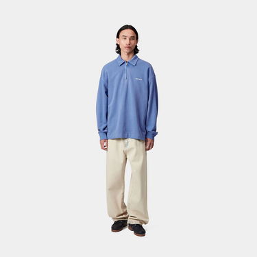 Sweatshirt Carhartt WIP Carhartt WIP PiqueScript Sweatshirt Blå | I035188_18, 2