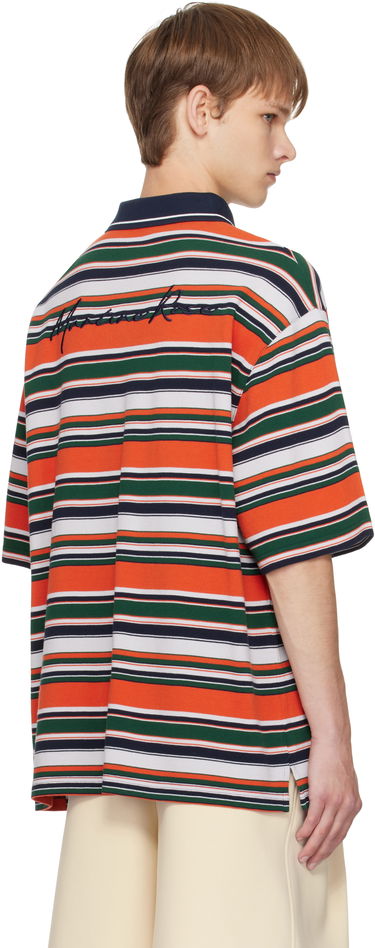 Polo skjorte Martine Rose Martine Rose Oversized Striped Polo Flerfarvet | 643JE02418, 2