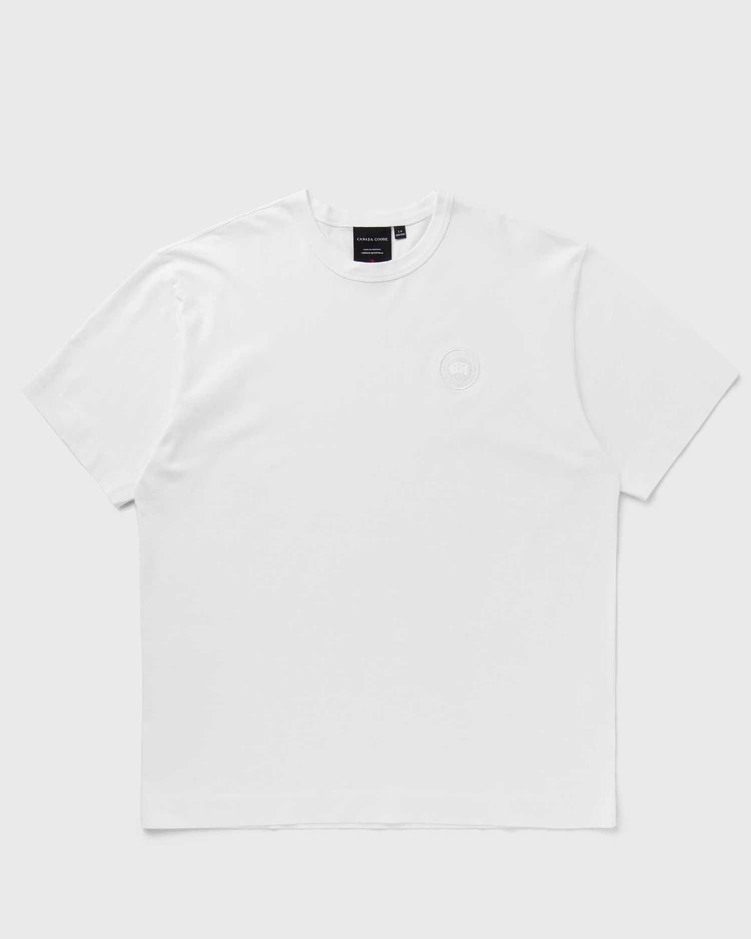 T-shirt Canada Goose Gladstone Embroidered Disc T-Shirt Hvid | 1401M-25, 1