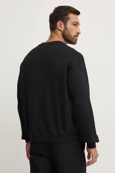 Sweatshirt Lacoste Black Minimalist Sweatshirt Sort | SH2741, 2
