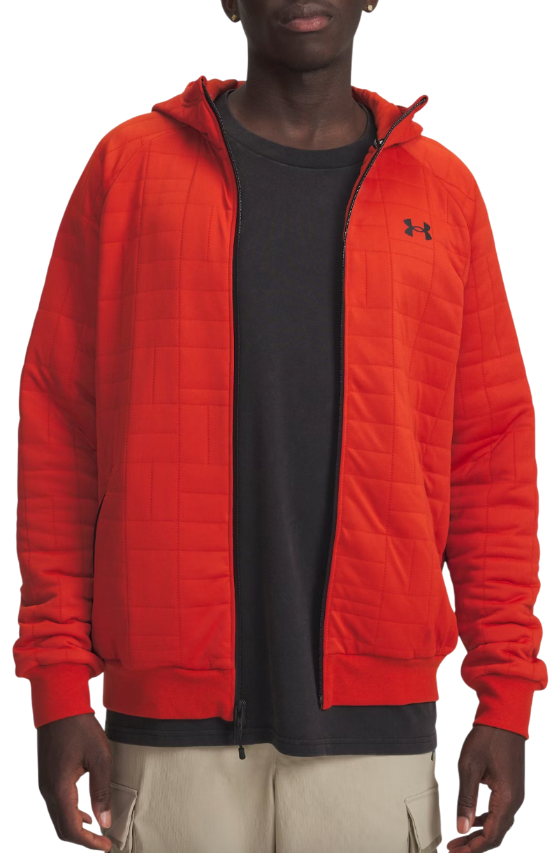 Jakke Under Armour Unstoppable Quilted Hooded Full-Zip Jacket Rød | 6003869-842