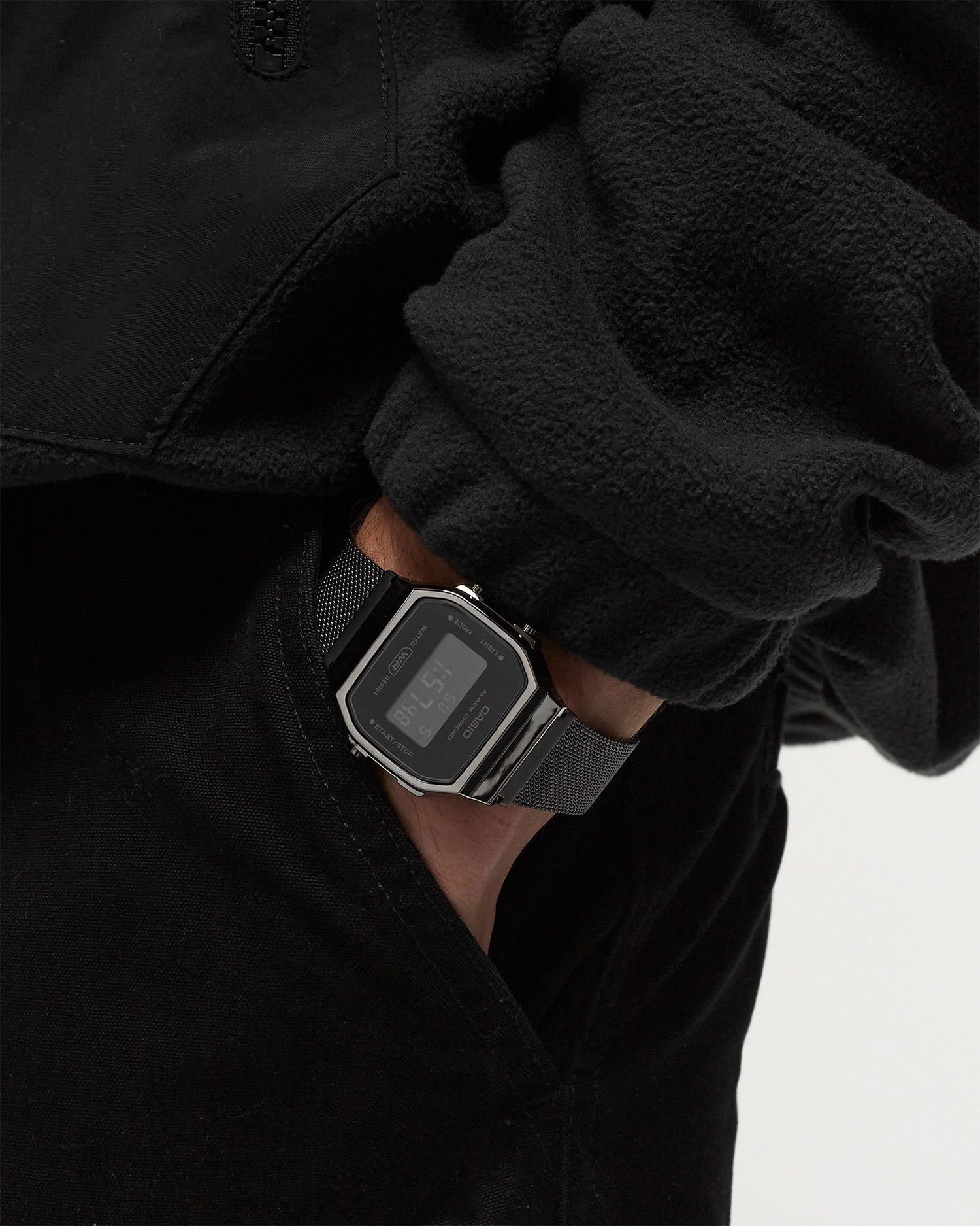 Ur CASIO A168WEMB-1BEF Sort | A168WEMB-1BEF, 1