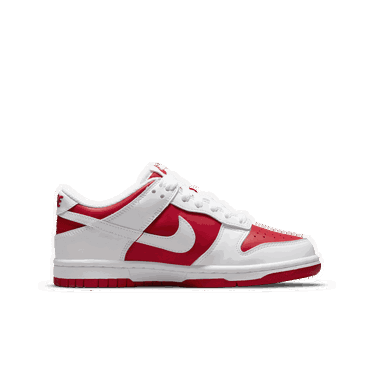 Sneakers og sko Nike Dunk Low "White University Red" GS Rød | CW1590-600, 4