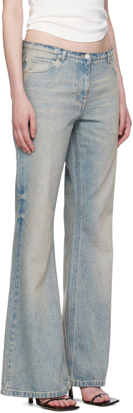 Jeans Courrèges Courrèges Relax Denim Bootcut Jeans Blå | 224DPA221DE0016, 1