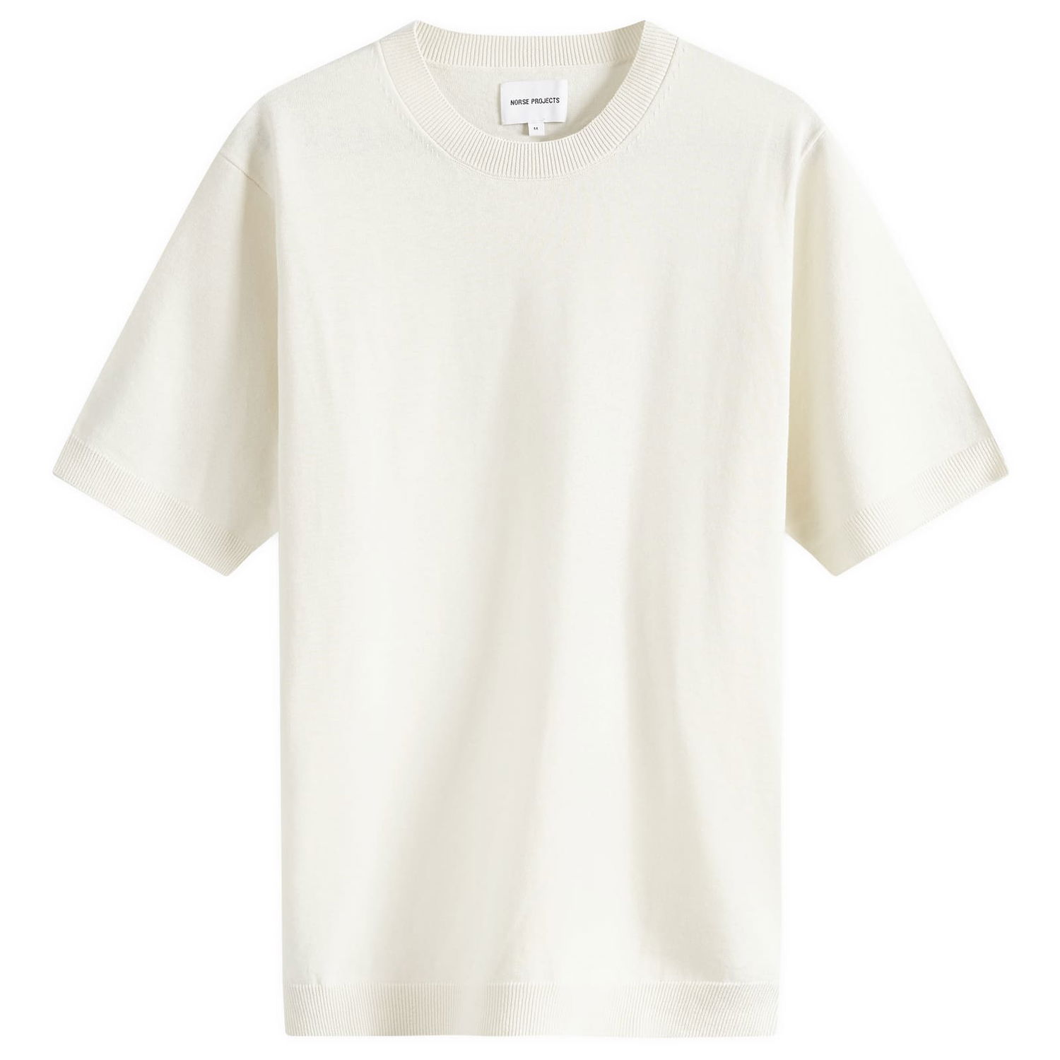 T-shirt NORSE PROJECTS Rhys Knitted Hvid | N45-0600-0219, 0