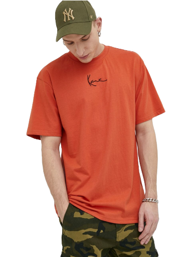 T-shirt Karl Kani Tee Small Signature Essential Orange | 6037460